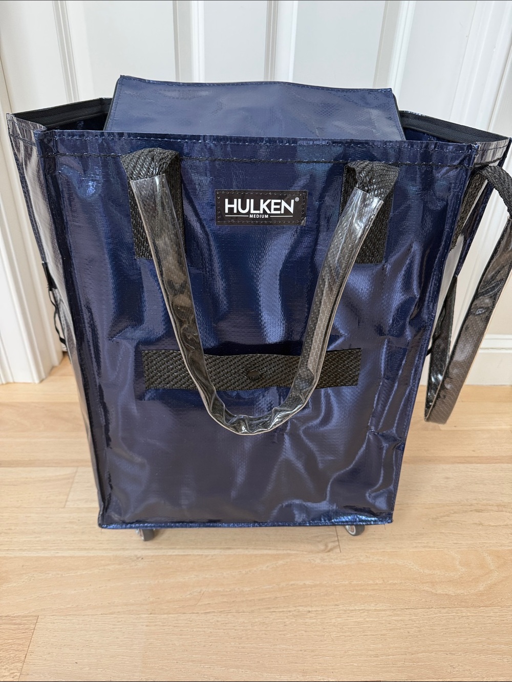 Hulken Navy Blue Men's Tote & Travel Bag